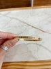 Pave CZ & Nail Head Bangle Bracelet