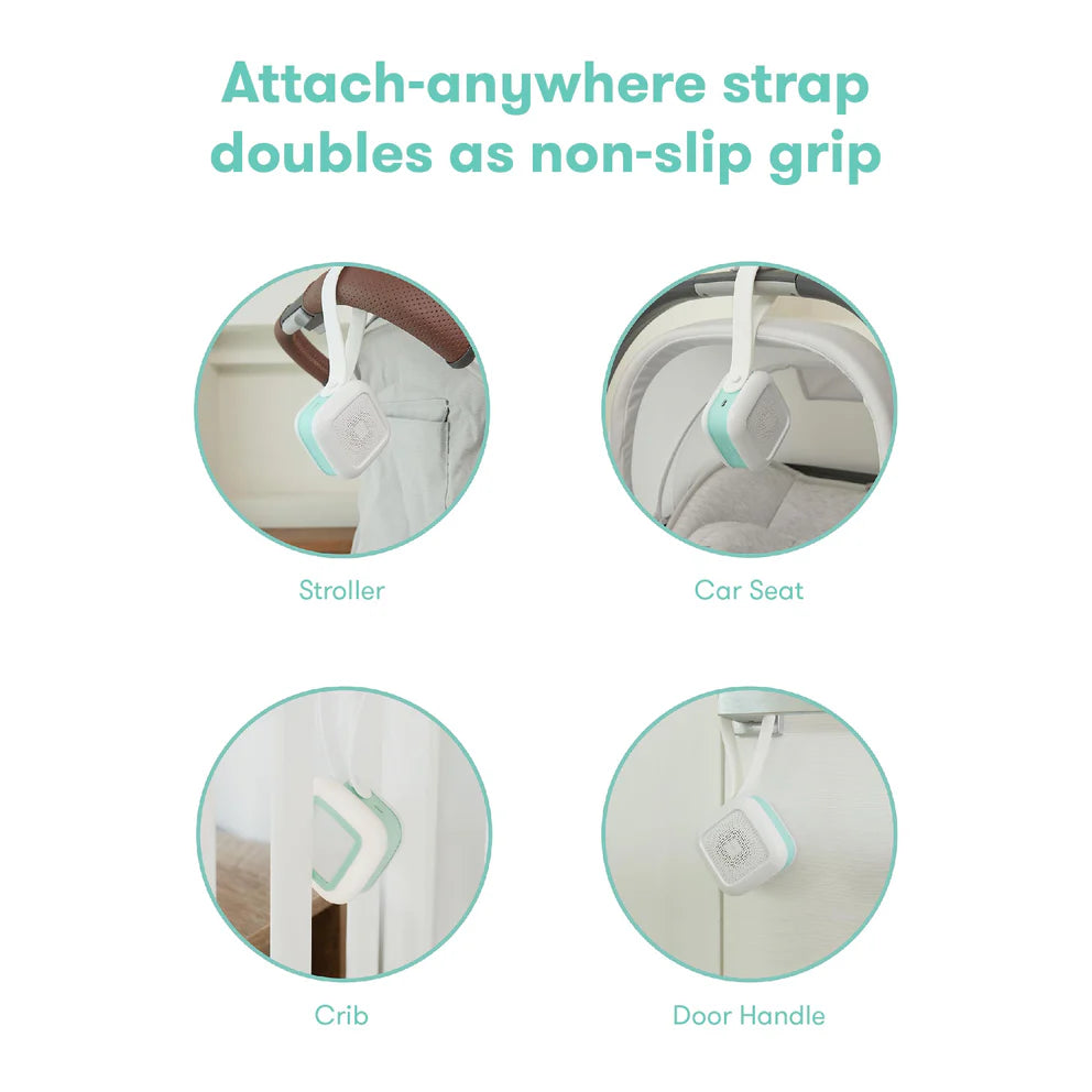 2-in-1 Portable Sound Machine + Nightlight