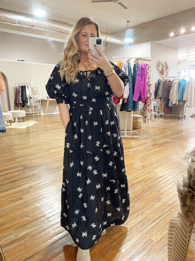 Bow on Top Maxi Dress