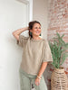 Braided Sweater Top