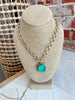 Green Betty Chain Necklace