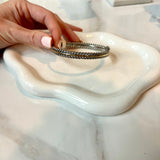 Silver & Gold roped bracelet