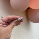 Livin’ Lux Ring in Sterling Silver Crystal
