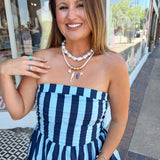 Sealife Charm & Ring Cord Necklace 2