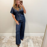 Lucy Denim Set- Bottoms