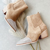 Zuri Rhinestone Bootie