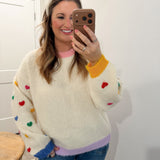 Heart on my Sleeve Sweater
