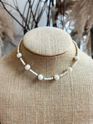 Pearls with a Clasp Necklace