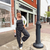 Polka Dot Overalls