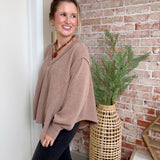 Simple Sarah Top in Tan