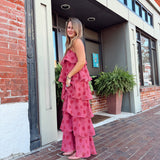 Maroon Maxi Dress