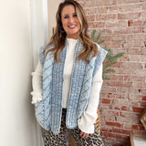 Light Weight Layering Denim Vest