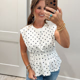 Peppy Dots Top