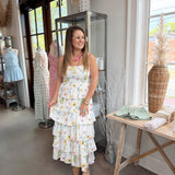 Wildflower Tiered Midi Dress