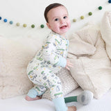 Caden Lane Golf Blue & Green Bamboo Sleeper