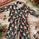 Country Christmas Retrievers Toddler Jammies