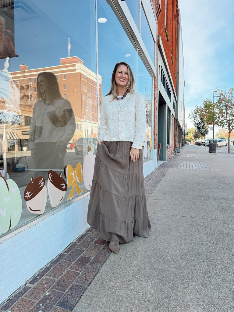 Fall Market Midi Skirt
