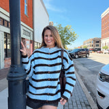 Cocoa Stripe Sweater