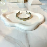 Champagne Clover Bracelet