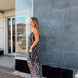 Make a Statement Zebra Maxi