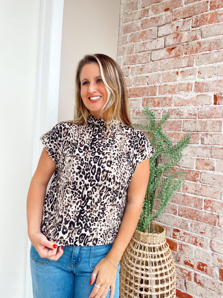 Lady Leopard Top
