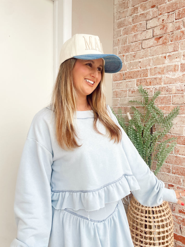 Ruffle Lounge Set- Top