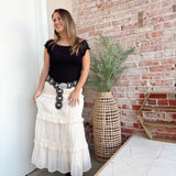 Boho Baby Maxi Skirt