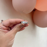 Livin’ Lux Ring in Sterling Silver Crystal