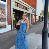 Bluebell Dot Maxi Dress