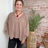 Simple Sarah Top in Tan