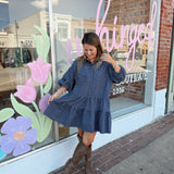 Falling Plaid Dress