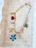 Turtle & Sealife Multi Charm Necklace