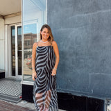 Make a Statement Zebra Maxi