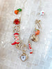 Western Boot & Multi Charm Necklace