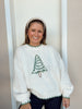 Christmas Tree Stitched Sweater