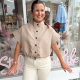 Khaki Days Top
