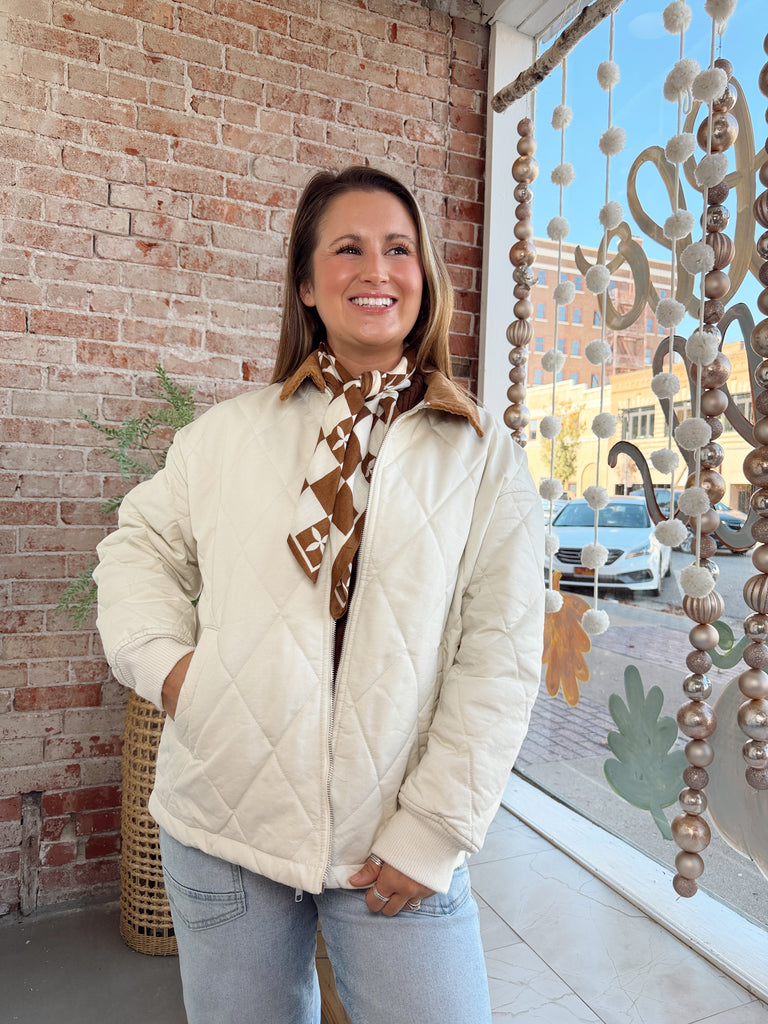 Corduroy Collared Jacket