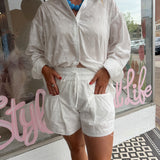Eyelet Shorts