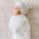 Knit Swaddle Blanket - Gage