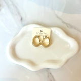 Ribbed Metal Hoops