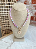 Purple Coin Necklace