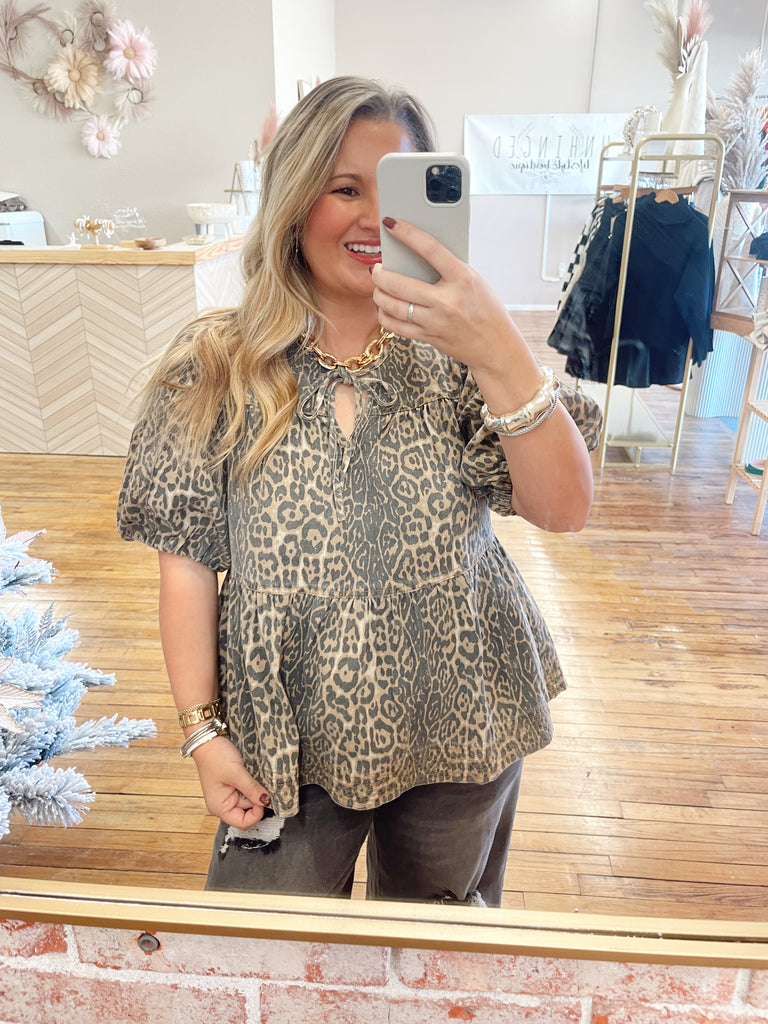 Leopard Lover Top