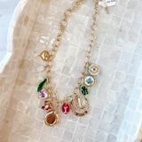 Western Theme & Large Chain Necklace