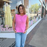 Roman Summer Tank - Pink