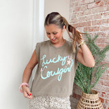 Lucky Cowgirl Tank