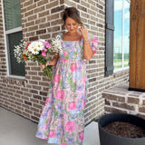 Blushing Bouquet Dress (PRE-ORDER ships June 8) / Restock)
