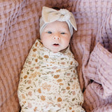 Meadow Floral Muslin Swaddle Blanket