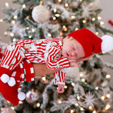 Caden Lane Santa Sleeper with Footies