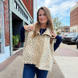 Valerie Polka Dot Vest