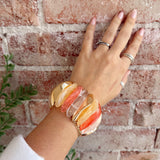 Wrist Candy Bracelet in Oranges